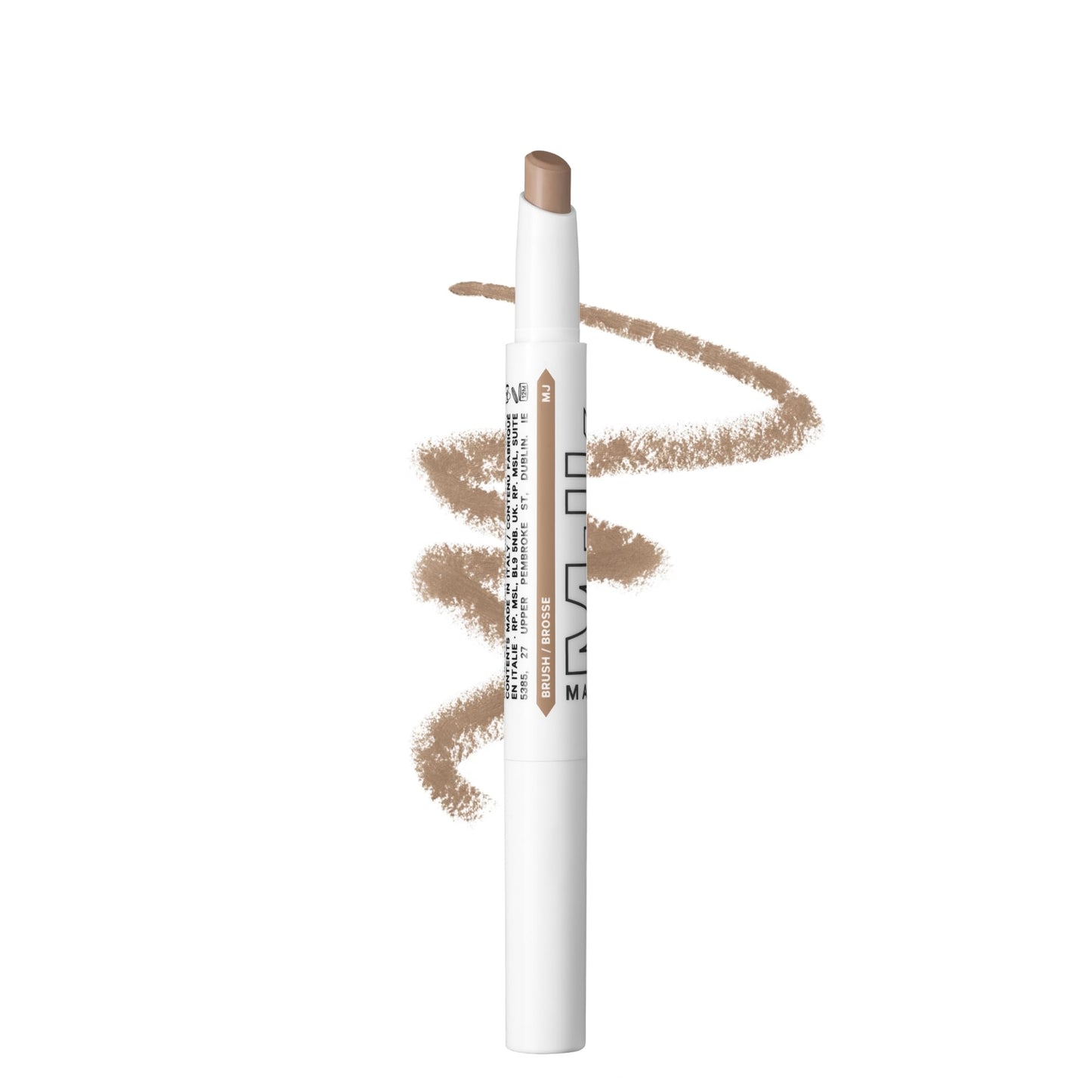 Milk Makeup KUSH Brow Shadow Stick – Fills, Shapes + Defines for Softer, Fuller-Looking Brows for Up to 12 Hours – Waterproof, Buildable, Cream-to-Powder Formula – MJ (Taupe), 0.03 oz