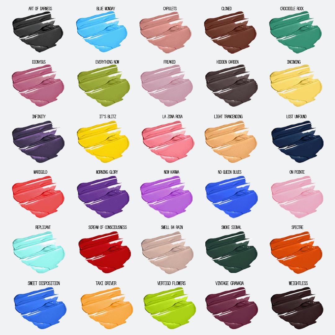 About-Face Matte Fluid Eye Paint | High-Pigment Liquid Eyeshadow, Long-Lasting Matte Finish - Matte Black