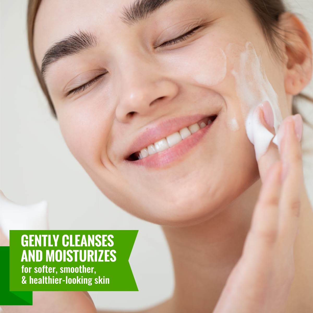 Wild Naturals Gentle Manuka Honey Face Wash - Eczema Facial Cleanser with Aloe Vera Extract, Hydrating & Soothing for Dry, Sensitive Skin - Repairs & Nourishes Irritated & Damaged Skin