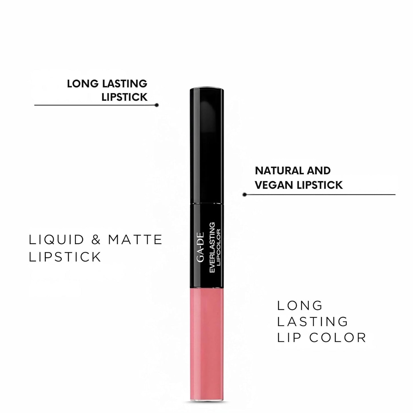 Everlasting Lip Color - Full Coverage, Moisturizing Lipstick | Quick-Dry, Long Lasting - 0.28 oz