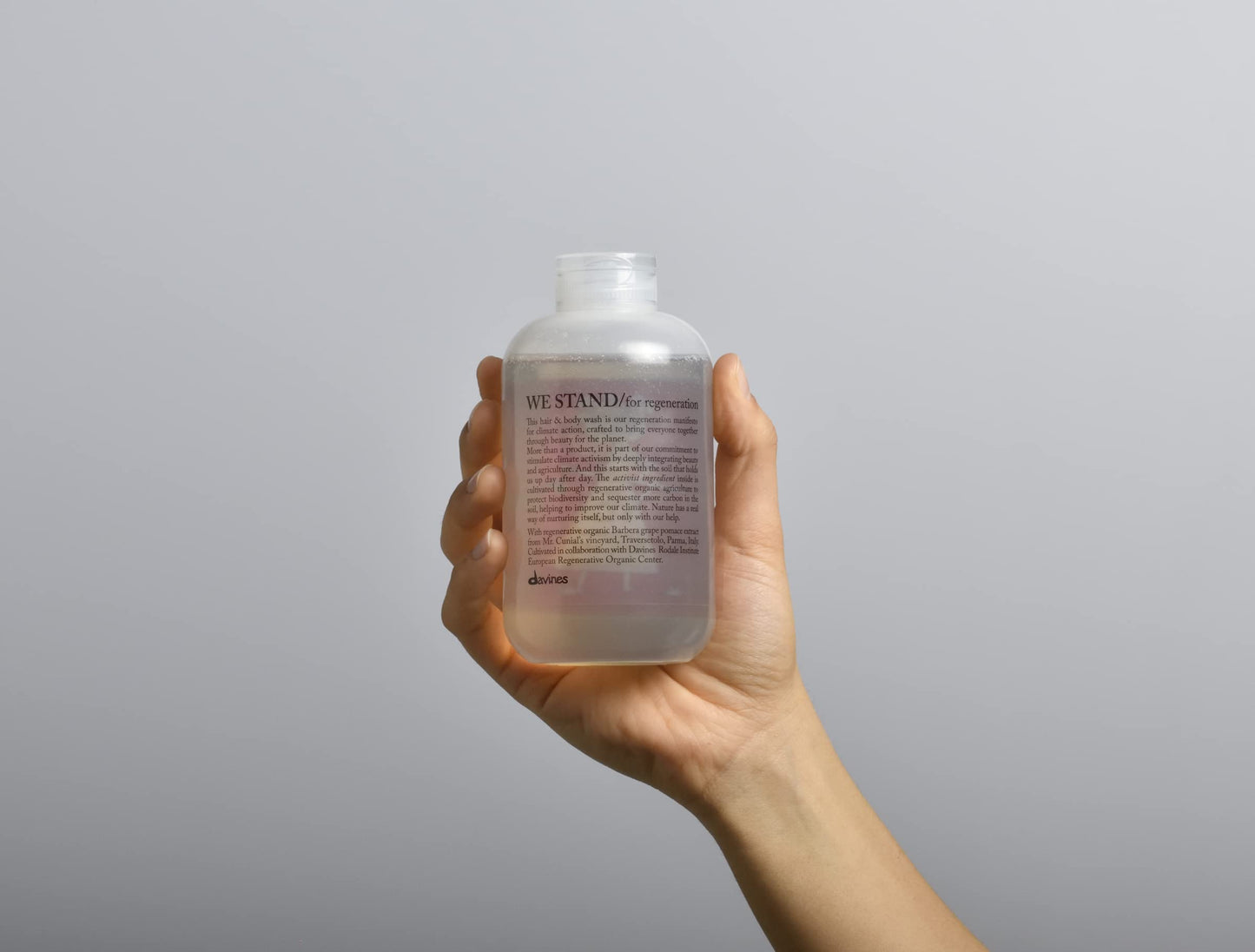 Davines We Stand for Regeneration Limited Edition Hair and Body Wash, 8.45 Fl Oz