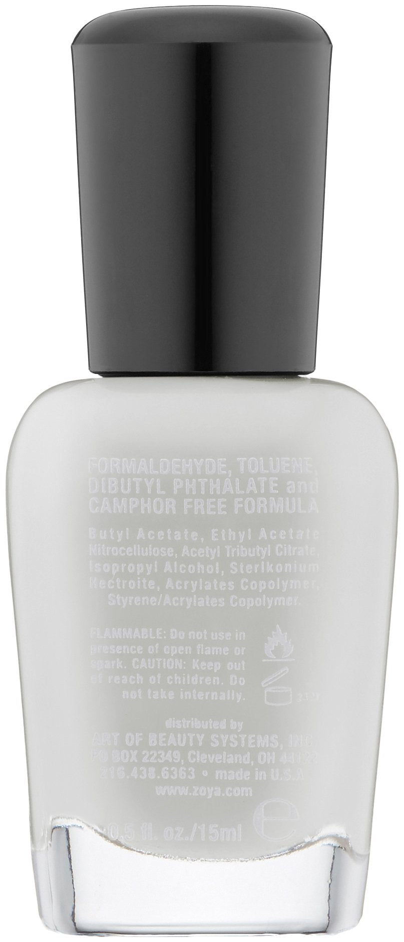 ZOYA Nail Polish, Snow White, 0.5 fl. oz. (Pack of 2)