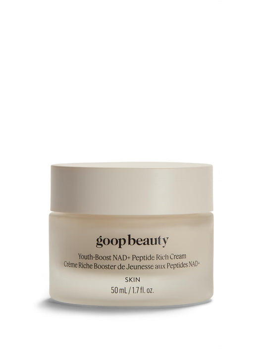 goop Beauty Youth-Boost NAD+ Peptide Rich Cream | Face Moisturizer for Aging Skin | Peptides, Ceramides, & NMN | Fine Lines & Wrinkles Treatment | 1.7 fl oz