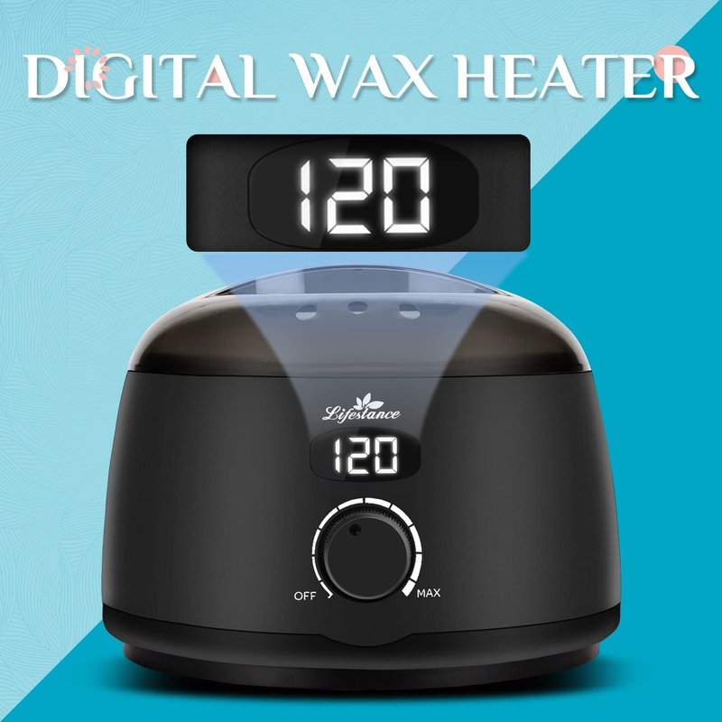 Lifestance L2 Digital Wax Machine - Jasmine Hard Wax Beads 1LB | Professional Hair Removal