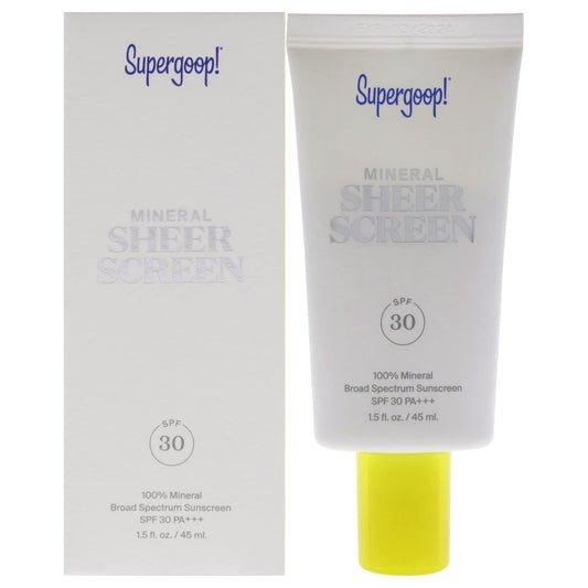 Supergoop Mineral Matte Screen SPF 30 Sunscreen Women 1.5 oz