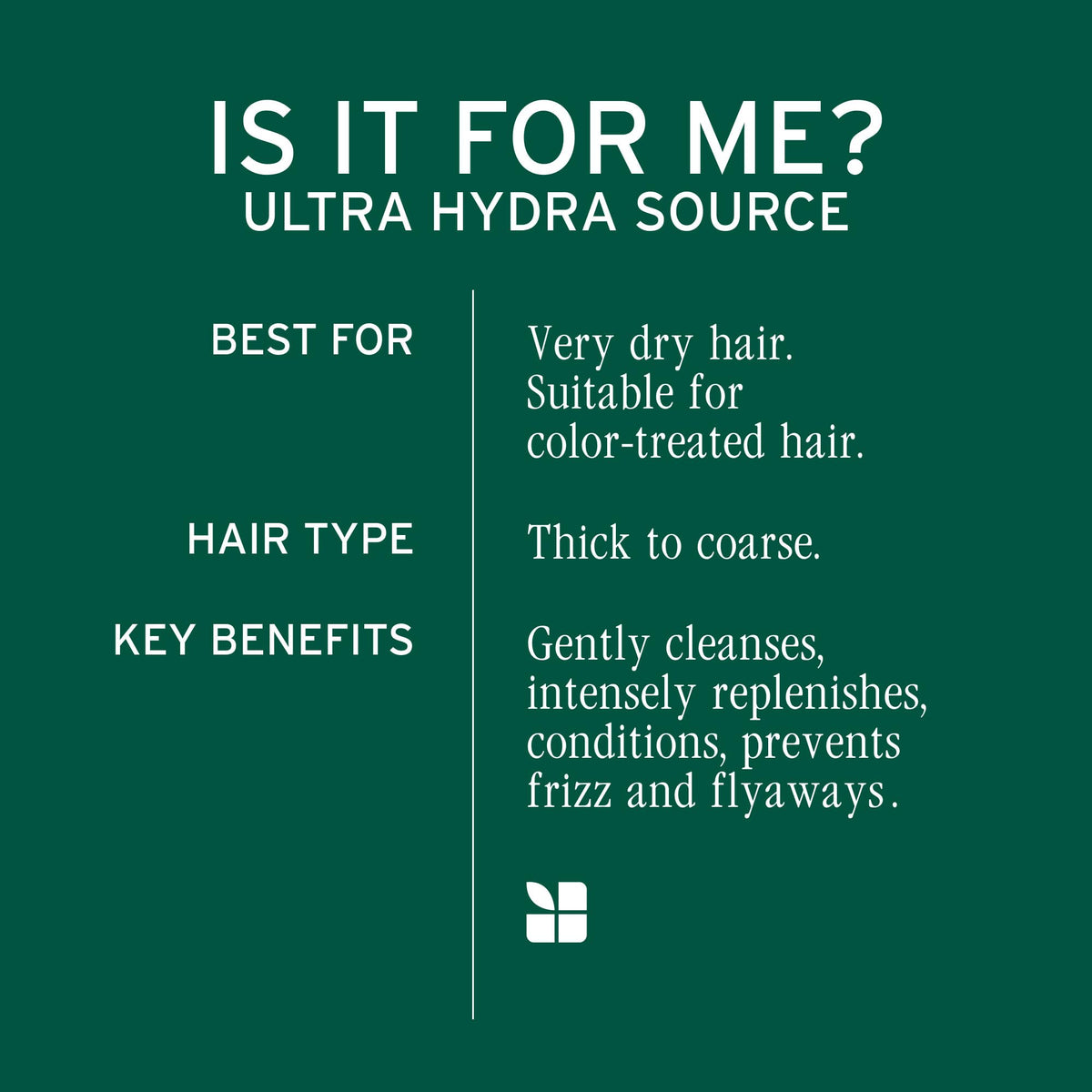 Biolage Ultra Hydra Source Deep Treatment Mask - Intense Hydration, For Very Dry, Thick Hair, With Micro-dosed with Cupuaçu Butter & Salicylic Acid, 3.4 Fl Oz, Packaging may vary