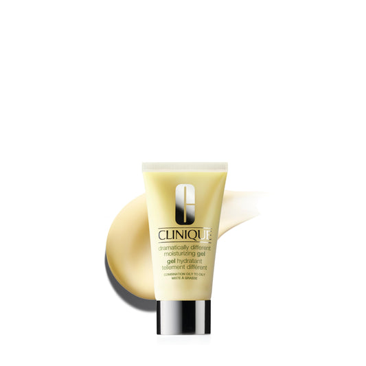 Clinique Dramatically Different Moisturizing Gel | Oil-Free Face Moisturizer For Combination Oily to Oily Skin Types | Step 1 in 3-Step Skin Care Routine, 1.7 Fl Oz