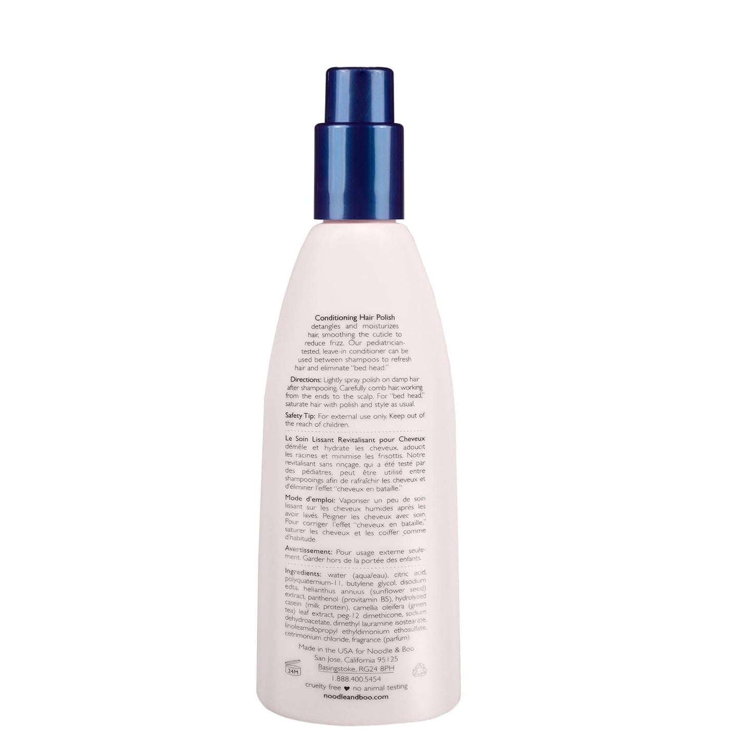 Noodle & Boo Extra Gentle Shampoo, 8 Fl Oz (Pack of 1) Conditioning Hair Polish, (8 Fl Oz)