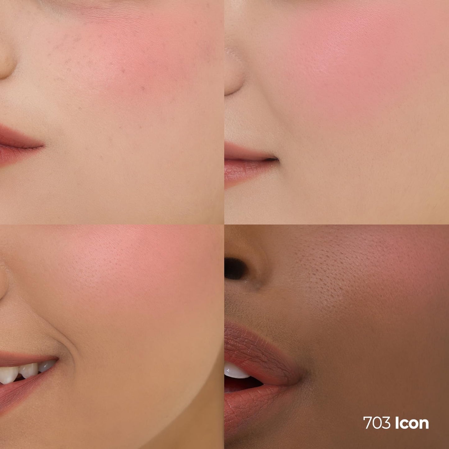 Laka Love Silk Blush, Radiant Powder Blush, Silky, Buildable Color with a Natural Glow, Long Lasting, Moisturizing Formula for a Fresh, Flushed Look, K-Beauty (#703 Icon)