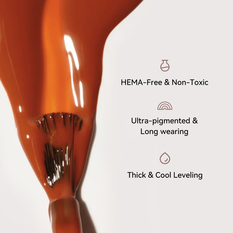 vettsy HEMA-Free Classic Jelly Gel Nail Polish Kit - 6 Translucent & Elegant Colors - Long-Lasting Soak-Off UV/LED Gel Polishes - Vegan, Cruelty-Free for Healthy, Glossy Nails