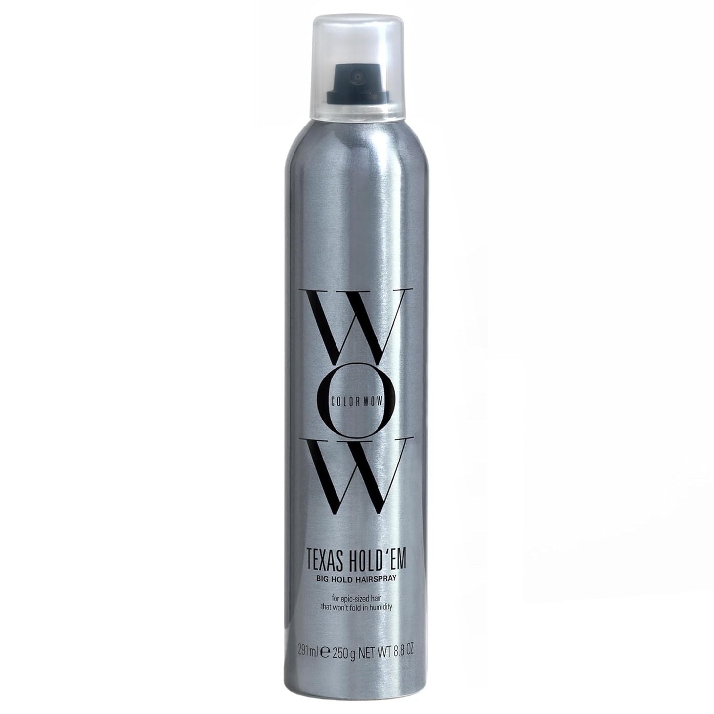 COLOR WOW Texas Hold 'Em Hairspray - Extra Hold Hair Spray for All-Day Style | Heat & UV Protection | Anti-Humidity Formula