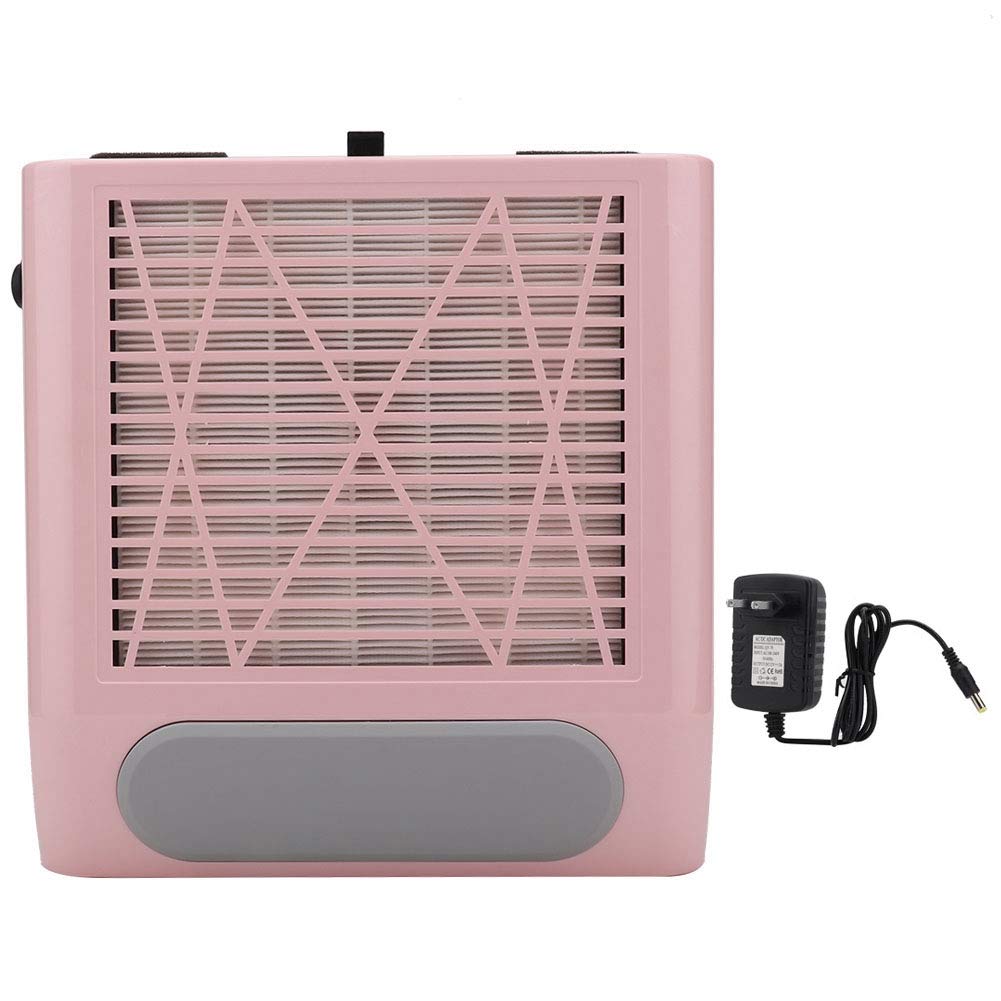 Nail Vacuum Cleaner 80W Nail Dust Collector Machine with Reusable Filter Strong Suction Nail Art Vacuum Cleaner Manicure Tool for Acrylic Gel Poly Nails Polishing Filing