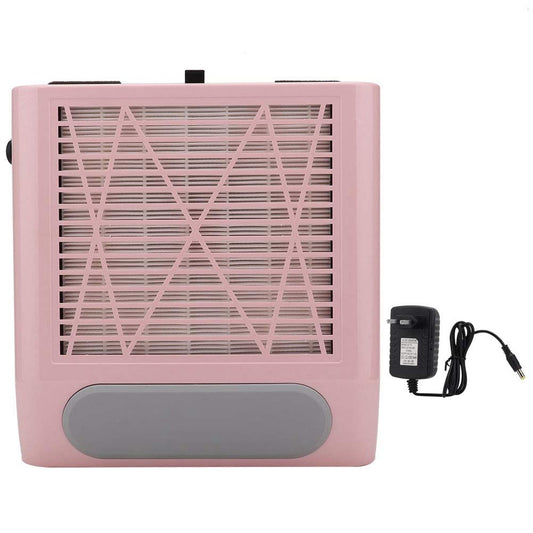 Nail Vacuum Cleaner 80W Nail Dust Collector Machine with Reusable Filter Strong Suction Nail Art Vacuum Cleaner Manicure Tool for Acrylic Gel Poly Nails Polishing Filing