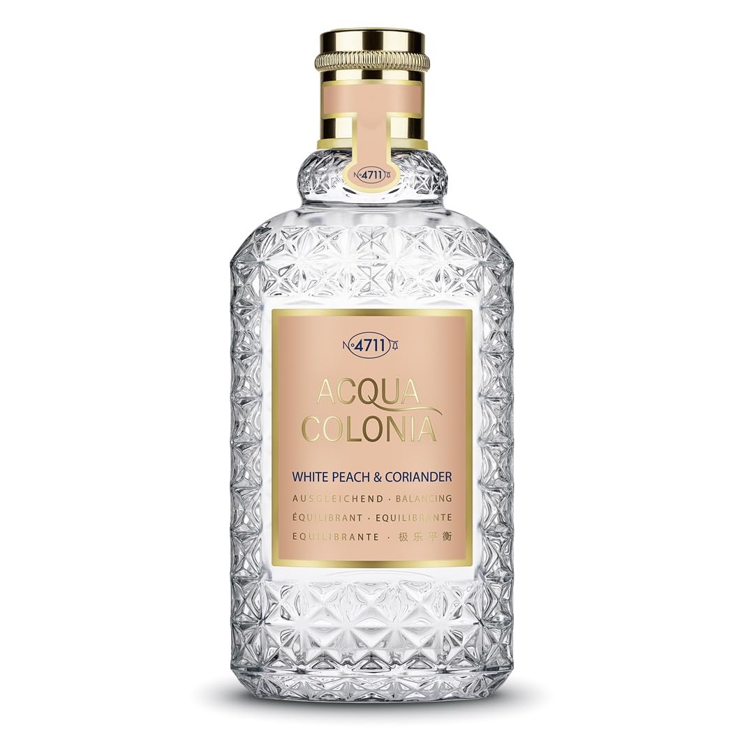 4711 Acqua Colonia White Peach & Coriander Unisex EDC Spray - 3.4 oz Fragrance