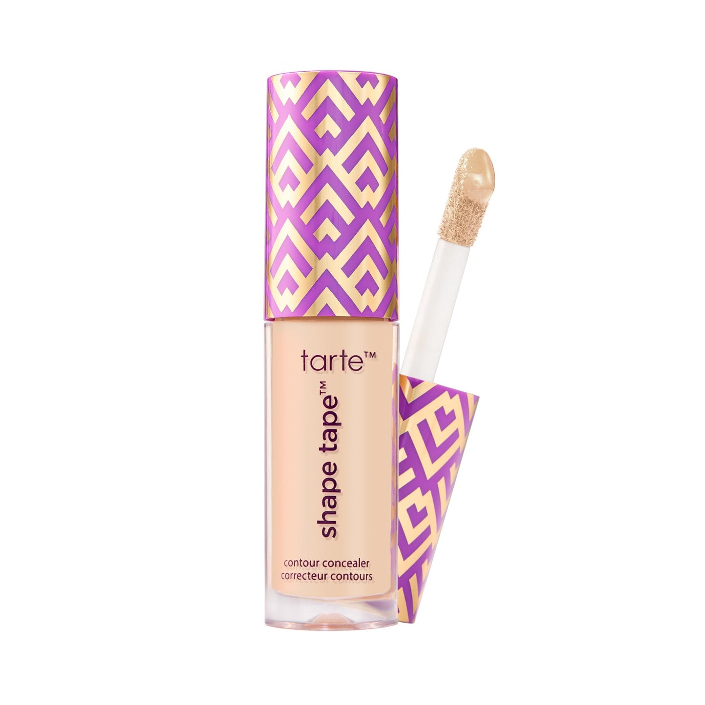 tarte shape tape concealer – Full-Coverage Creaseless Soft Matte Finish, Brightening Under-Eye & Face Makeup, 16hr Longwear, Vegan & Cruelty-Free, travel size, 12N fair neutral