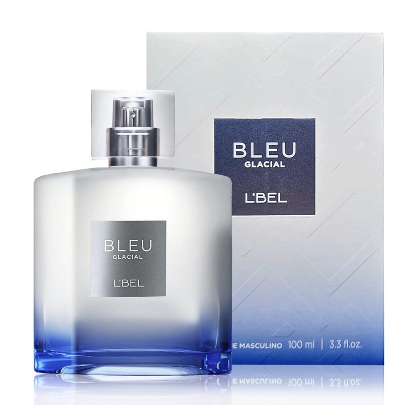 L'Bel Bleu Glacial Men's Perfume - Long-Lasting Fragrance 100 ml | Fresh & Invigorating Scent