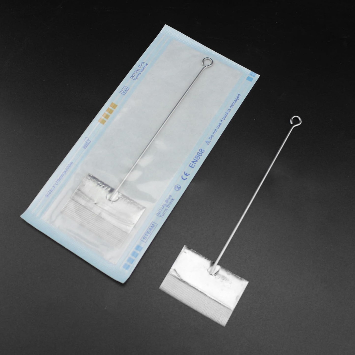 Big Magnum Shader Tattoo Needles 12123M1 – 0.35mm Disposable Sterile Needles for Blackout & Color Packing, 10PCS/Box, Fits Standard Tattoo Machines