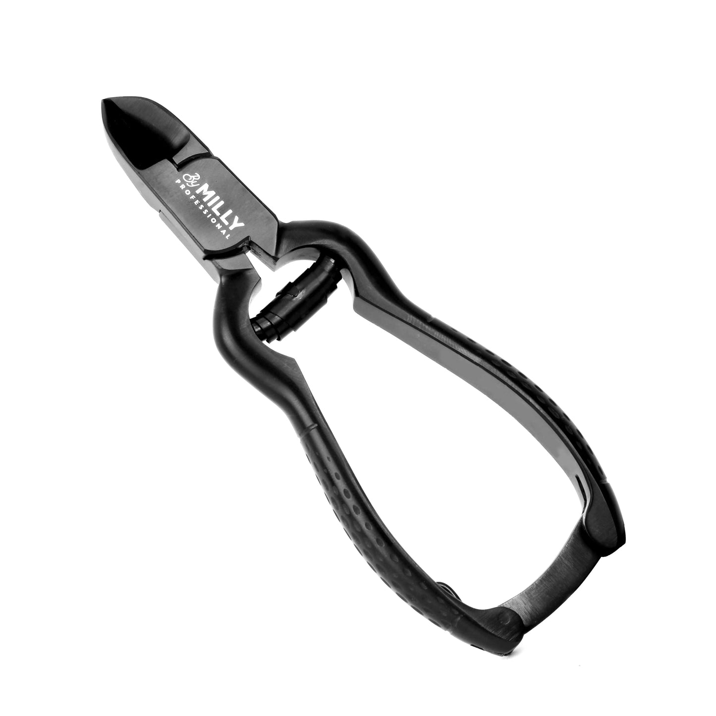 By MILLY Heavy Duty Toenail Clippers for Thick Toenails | High Carbon Stainless Steel | Trim Thick or Hard Toenails | Professional Nail Clippers for Seniors & Podiatrist Toenail Clippers (Black)