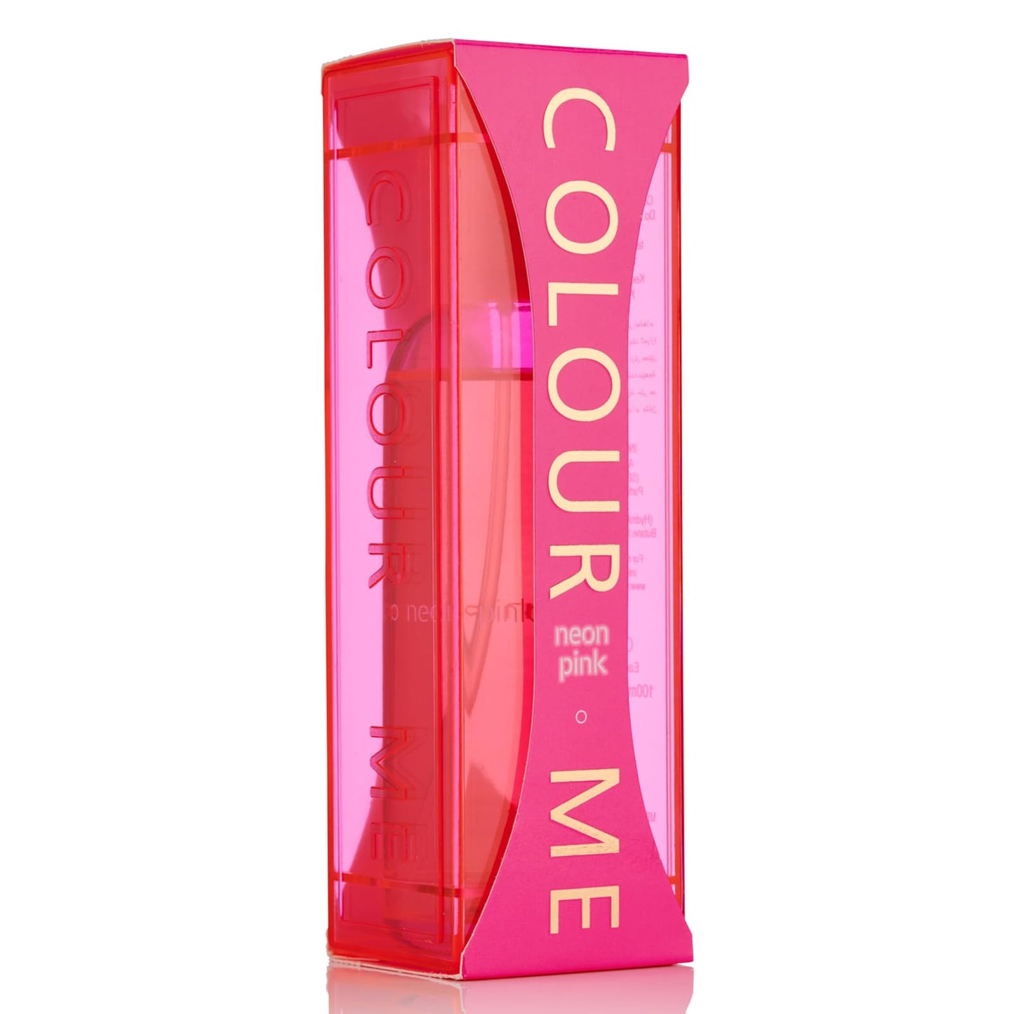 COLOUR ME Milton-Lloyd Neon Pink - Oriental Parfume for Women - Floral Woody Fragrances - Long Lasting Parfume for Women - Womens Parfume - 3.4 oz