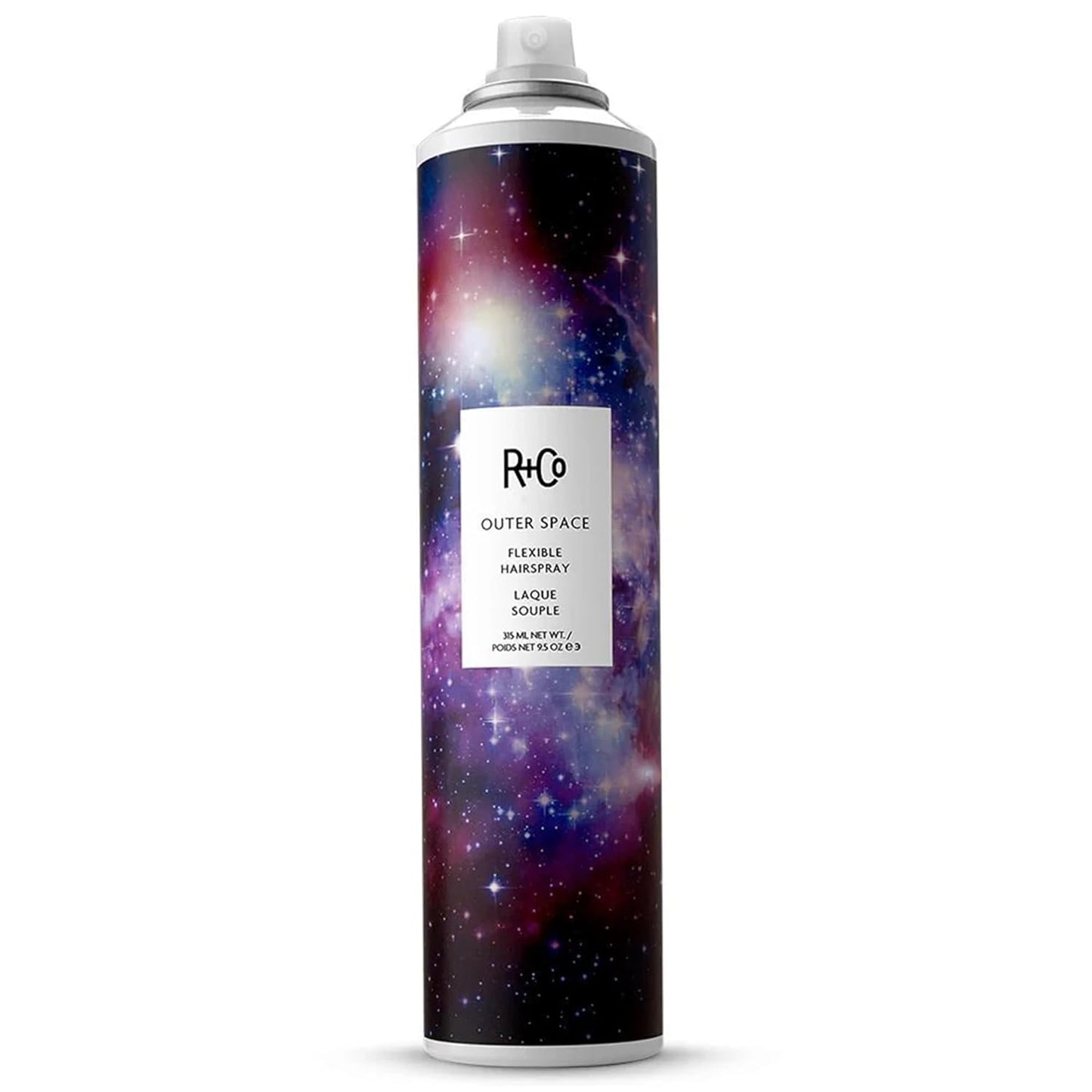 R+Co OUTER SPACE Flexible Hairspray - Light Hold, Long-Lasting Shine & Flexibility | All Hair Types