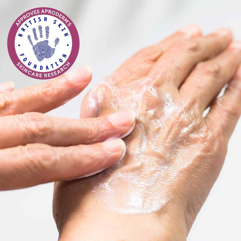 Aproderm Colloidal Oat Cream - 500ml Pump | Paraffin-Free Moisturizer for Dry Skin, Eczema & Psoriasis