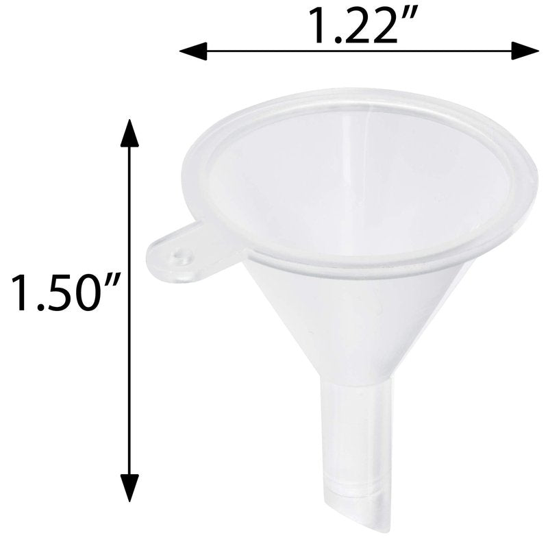 JUVITUS 2 oz Amber Glass Boston Round Black Treatment Pump Bottle (10 pack) + Funnel BPA Free Refillable Empty Storage Containers