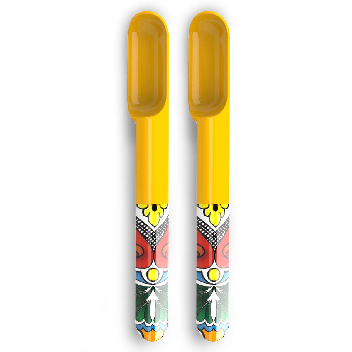 Prepara Taco Spoon, Set of 2, Yellow