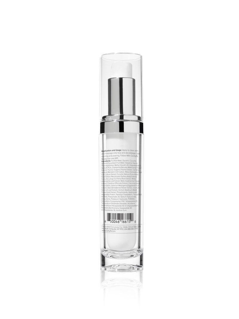 ClarityRx Better With Age Phyto Growth Factor Face Serum, 0.9 Fl Oz, Anti-Aging Hydrating Serum with Plant Stem Cells, Helps Support Collagen & Hyaluronic Acid Production, Visibly Smooths Fine Lines