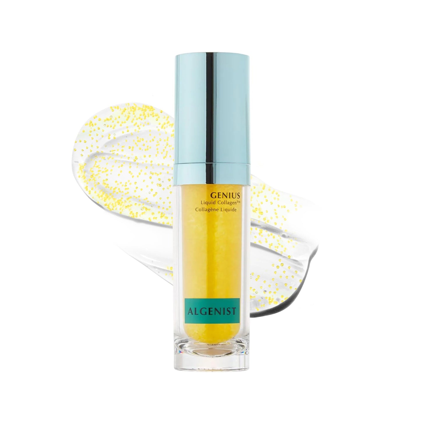 Algenist GENIUS Liquid Collagen Serum - Firming & Hydrating Vegan Face Serum with Alguronic Acid + Vitamin E - Helps Visibly Minimize Fine Lines + Wrinkles & Improve Elasticity (2 oz)