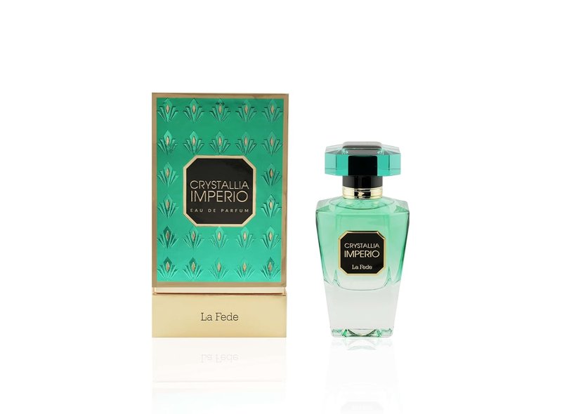 La Fede Crystallia Imperio Arabian Perfume for Women - Long Lasting 100ML Eau De Parfum Spray | Luxurious Fruity Scent for All Occasions