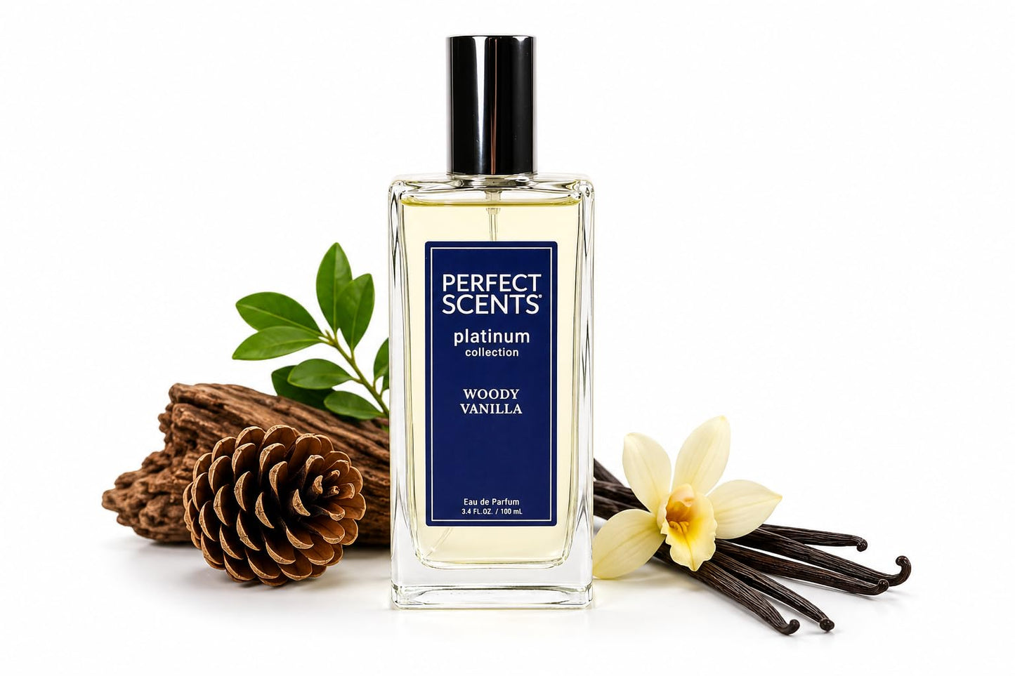 Perfect Scents Fragrances | Inspired by Tom Ford’s Black Orchid | Platinum Collection | Woody Vanilla | Unisex Eau de Parfum | Vegan, Paraben & Phthalate Free | Never Tested on Animals | 3.4 Fl Oz