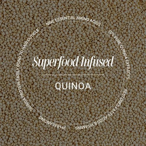 Biotop Professional 911 Quinoa Nourishing & Hydrating Duo - 911 Quinoa Shampoo (16.9 oz) & 911 Conditioner (16.9 oz) for Dry, Damaged Hair - Formula with Quinoa, Argan & Macadamia Oil (2 Piece Kit)