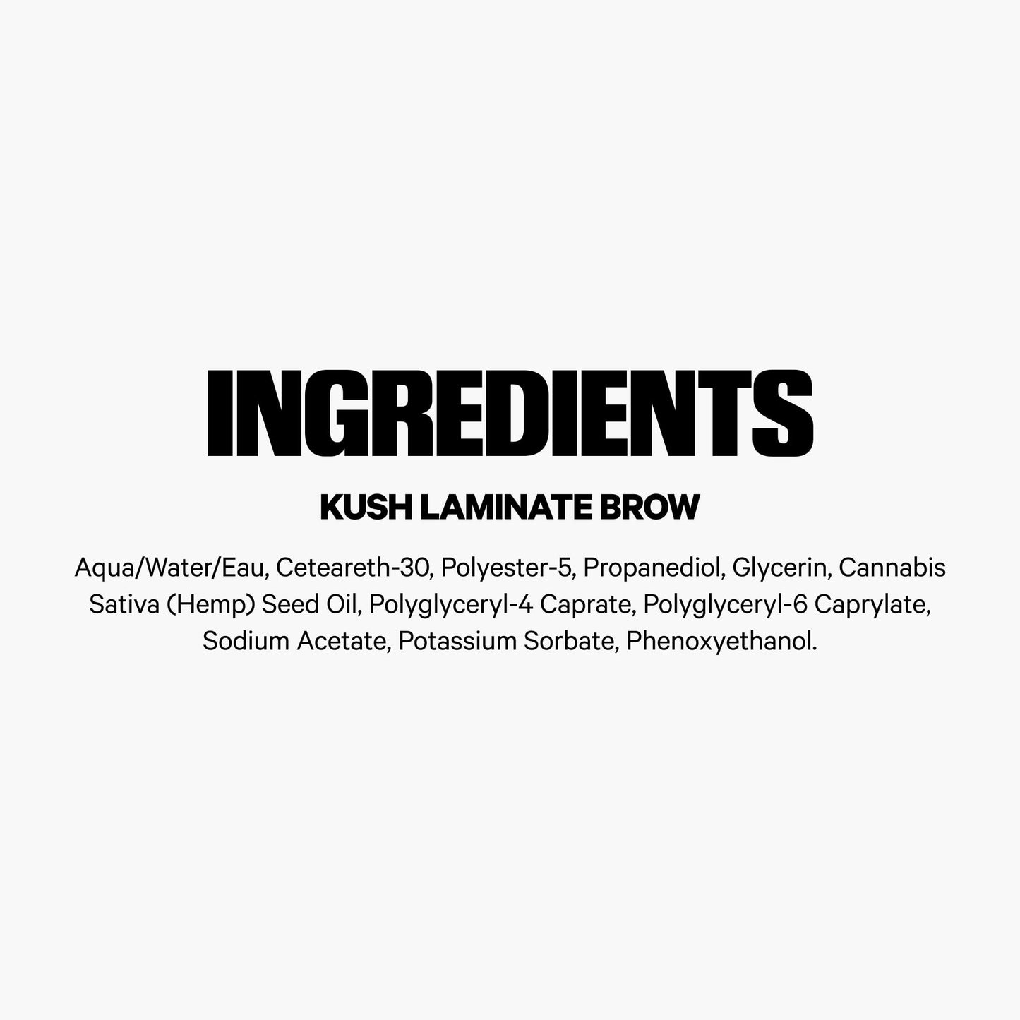 Milk Makeup KUSH Brow Lamination Gel – Clear Brow Gel Lifts, Shapes + Sets Brows for Up to 8 Hours – Clean, Conditioning + Vegan Formula Promotes Soft, Never Stiff Brows – 0.17 oz