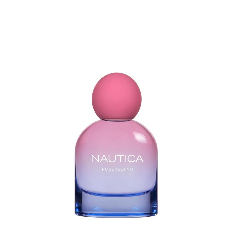 Nautica Rose Island Eau De Parfum for Women - 1.6 Fl Oz | Long-Lasting, Mood-Boosting Fragrance with Lemon, Rose & Musk Notes