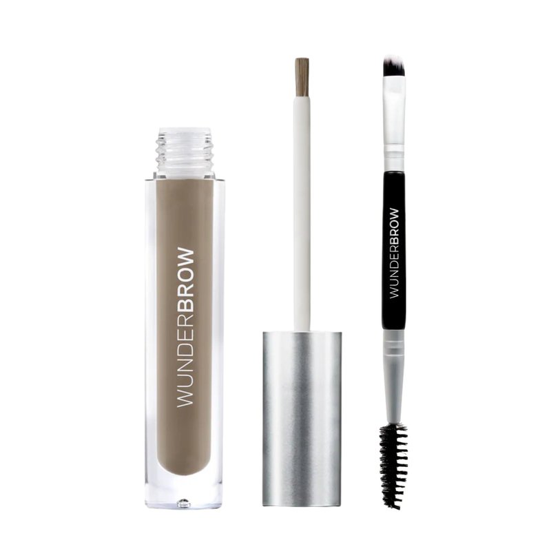 WUNDERBROW Waterproof Eyebrow Gel, Taupe-Grey, Vegan and Cruelty-Free