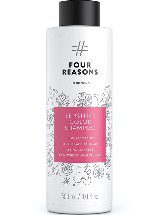 No Nothing Sensitive Shampoo for Color Treated Hair – Fragrance Free Shampoo for Colored Hair – Hypoallergenic, Paraben Free, Vegan & Non Toxic – Color Safe Shampoos – Protecting & Shine – 10.14 fl oz