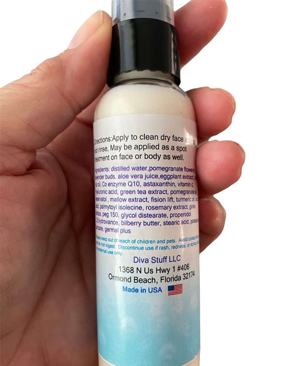 Sun Damage Repair Cream - Resurfacing Treatment with Eggplant Extract, Aloe Vera & Vitamin C | 2 oz