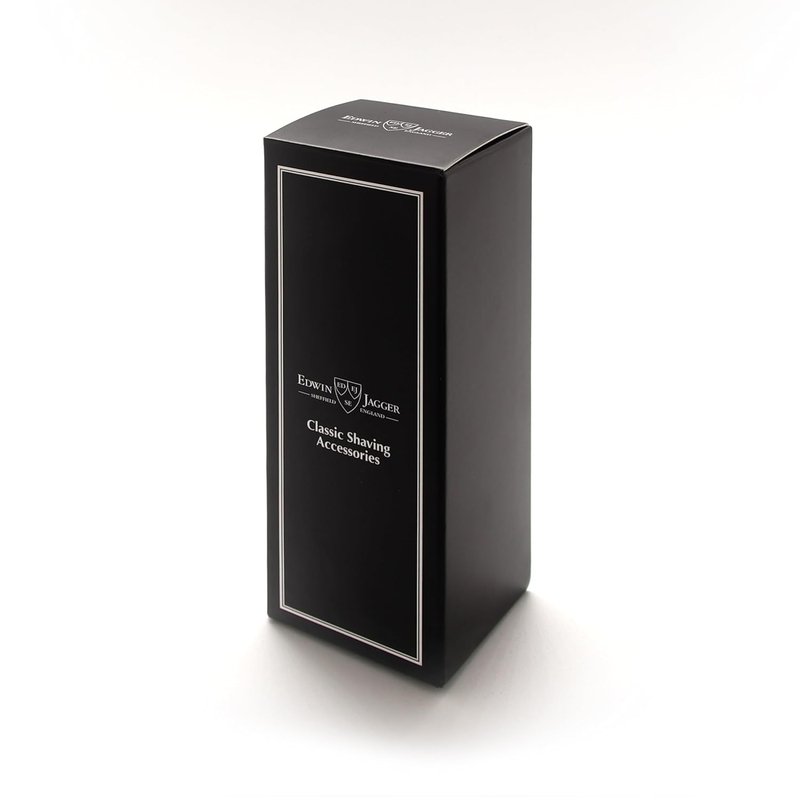 Edwin Jagger Classic Double Edge Safety Razor - Eco-Friendly Short Handle | Fits All DE Blades, Knurled Design