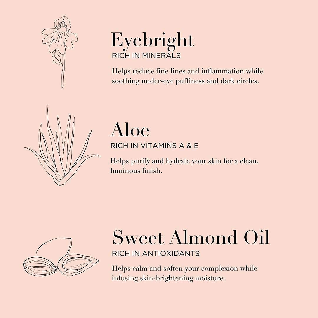 Averr Aglow Completely Clear Gelée Makeup Remover, Face Care, Boost Collagen, Calm Skin, Natural Plant Based Solution Facial Cleanser, Removes Waterproof Makeup