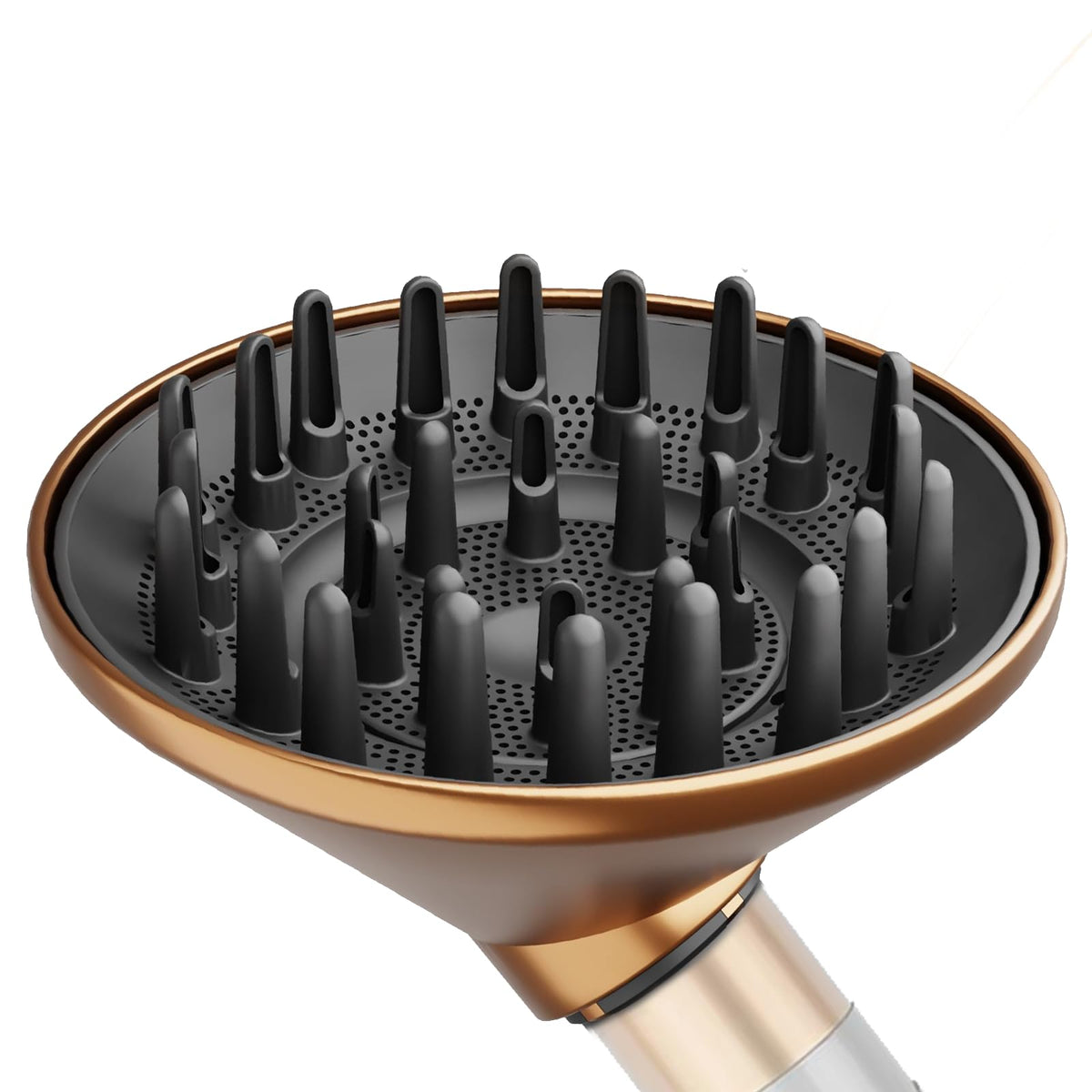 Upgraded Diffuser Attachment for Dyson Airwrap HS01/HS05/HS08 - Quick-Dry Curly Hair Nozzle, Heat-Resistant & Lightweight Design, Reduces Frizz for Na