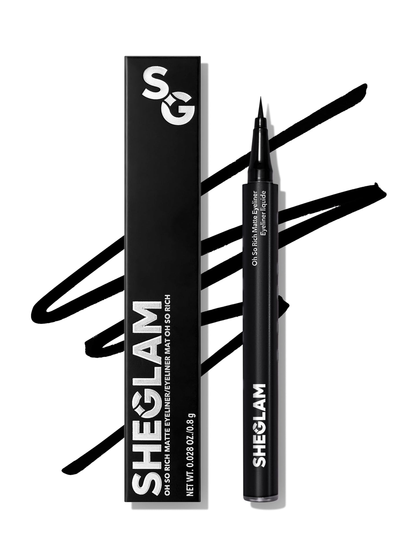 SHEGLAM Oh So Rich Matte Eyeliner Waterproof Smudgeproof Longwearing Liquid Eyeliner