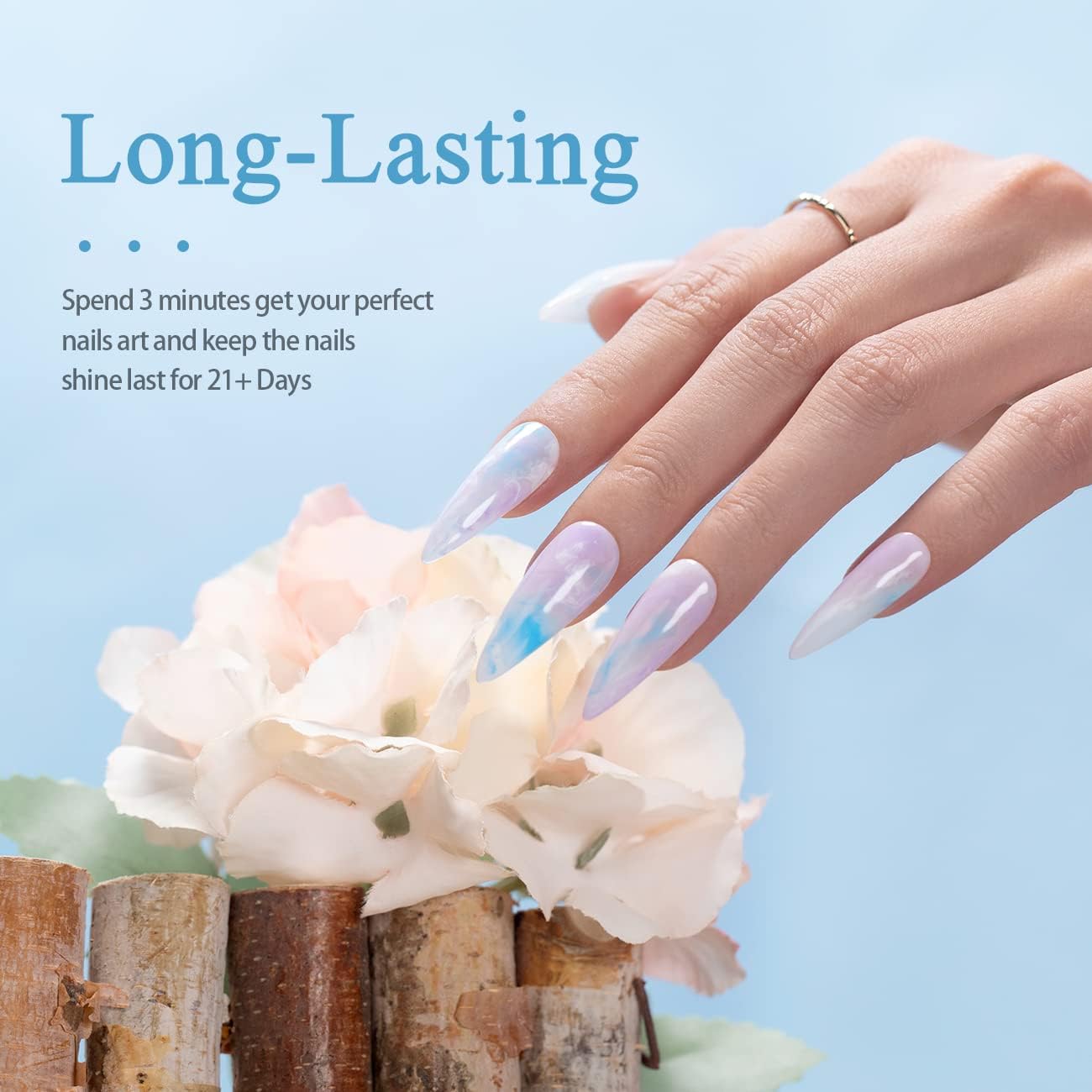 RARJSM No Hema Top Coat Gel Nail Polish 35ml No Wipe Clear Glossy Mirror Shine Long Lasting Top Gel Polish Big Capacity Soak Off Single Bottle LED UV Curing Requires for Home Salon Manicure