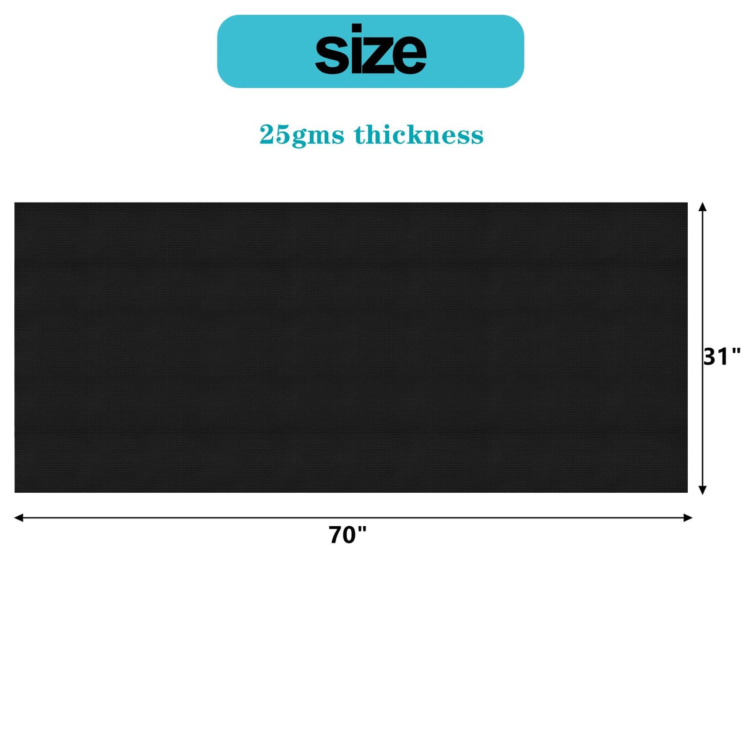 DEAYOU 40 PCS Disposable Massage Table Sheets, Non Woven Fabric Spa Bed Sheets, Breathable Lash Bed Cover for Tattoo, Beauty Salon, Hotels, Travel, Esthetician, 31" x 70", Black