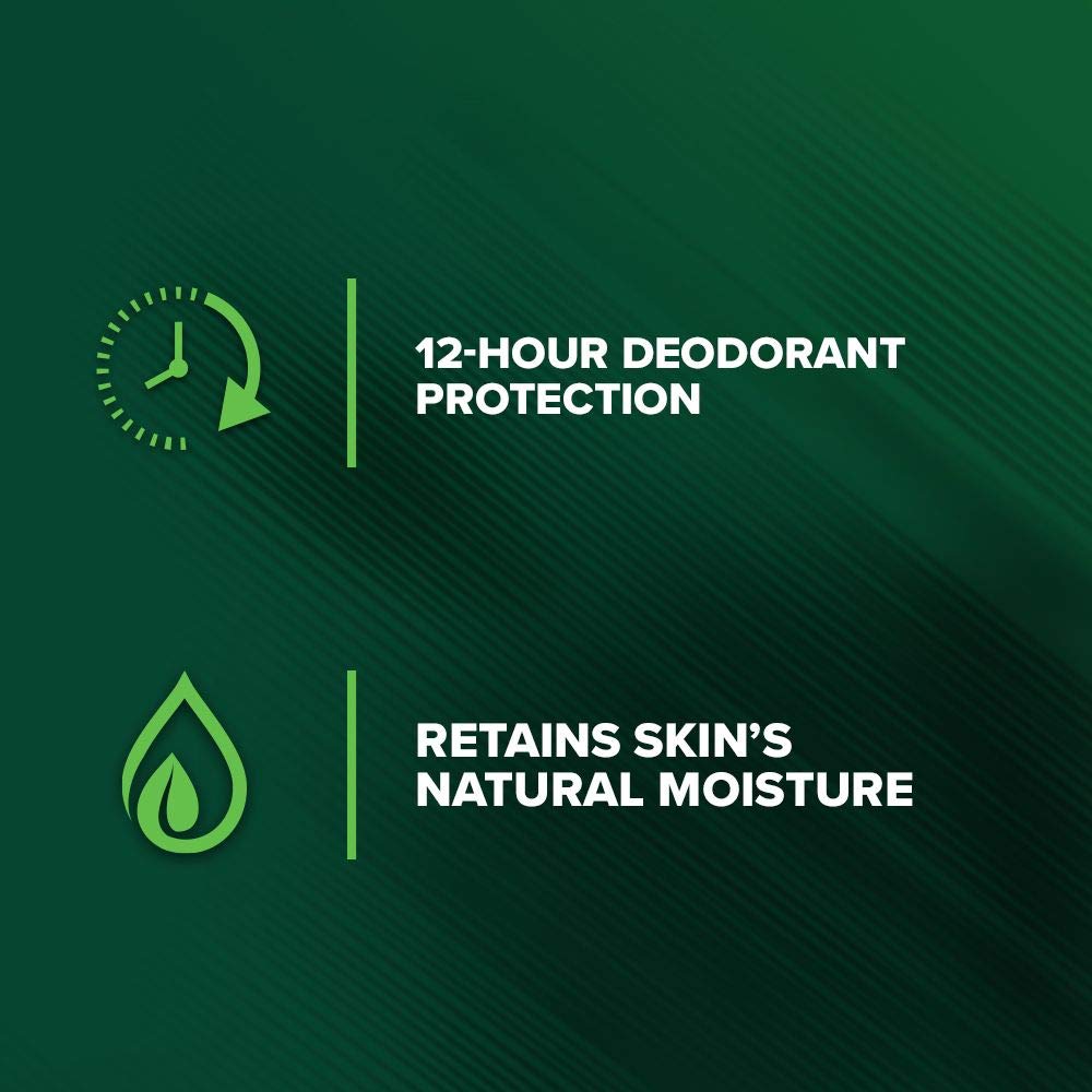 Irish Spring Body Wash, Moisture Blast, 18 fluid ounce, 4 Count (Pack of 1)