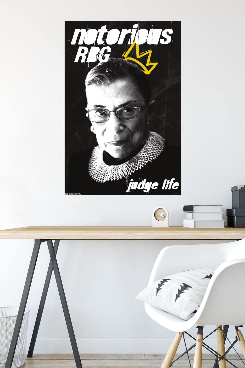 Trends International Ruth Bader Ginsburg (RBG) Wall Poster, 22.375" x 34", Unframed Version