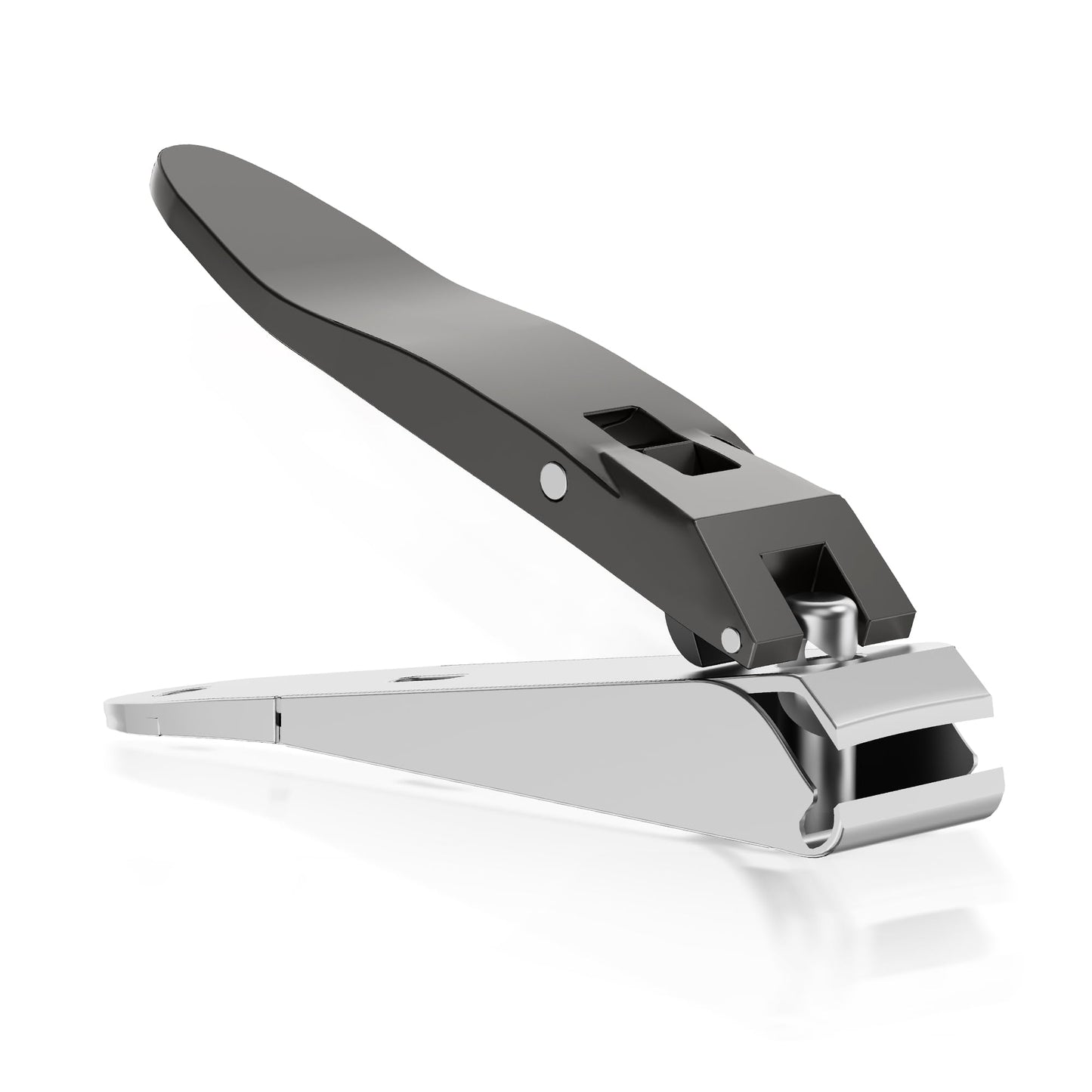 ESSBES Heavy Duty Nail Clippers for Men Sharp Stainless Steel Fingernail and Toenail Cutter with Nail Catcher Precision Grooming Tool for Thick Nails Gift for Dad Husband Him
