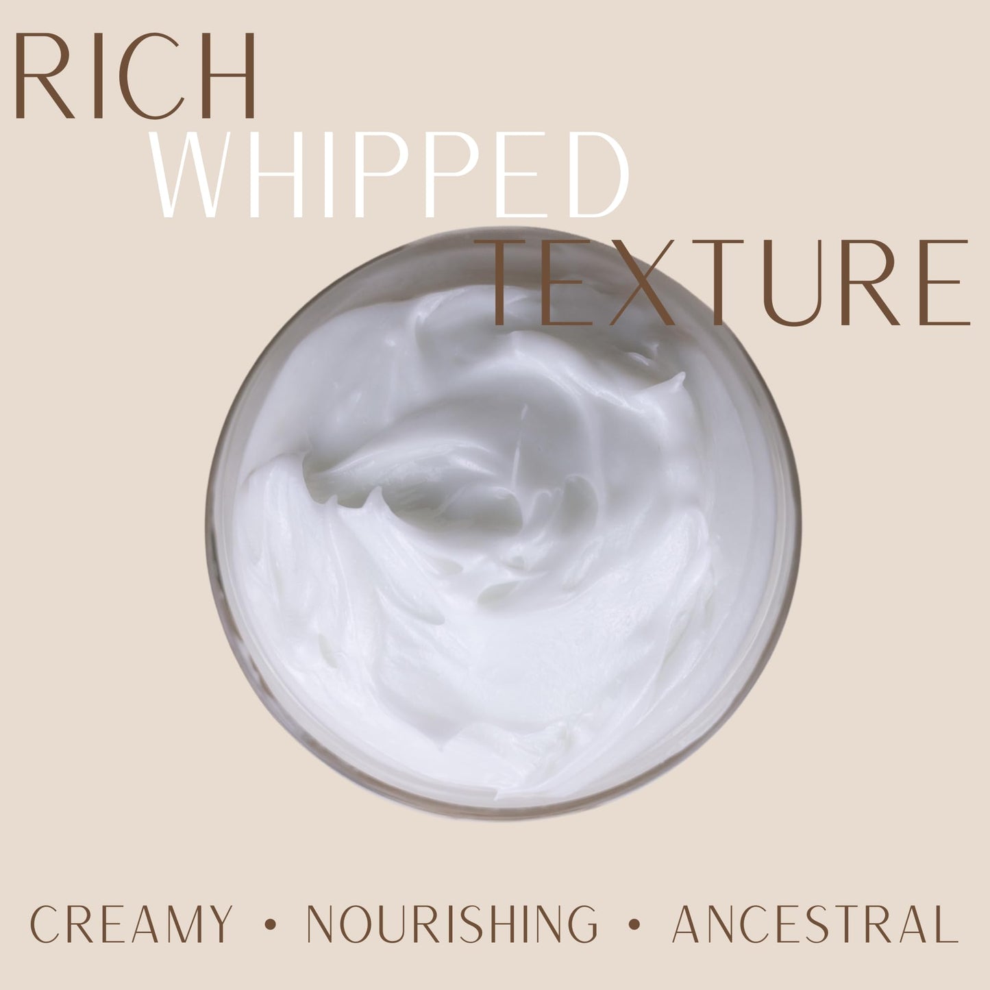 Nude Ritual 100% Grass-Fed Beef Tallow – Whipped Body Butter Moisturizer for Face & Body – USA Made Natural Lotion Alternative for Dry, Sensitive Skin – 4 oz (Vanilla Moon – Madagascar Vanilla)