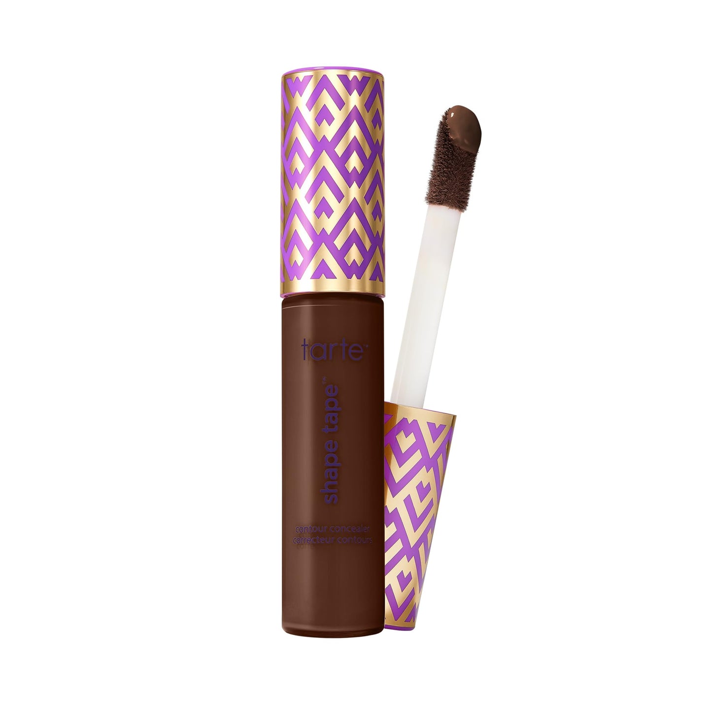 tarte shape tape concealer – Full-Coverage Creaseless Soft Matte Finish, Brightening Under-Eye & Face Makeup, 16hr Longwear, Vegan & Cruelty-Free, full size, 61N espresso neutral