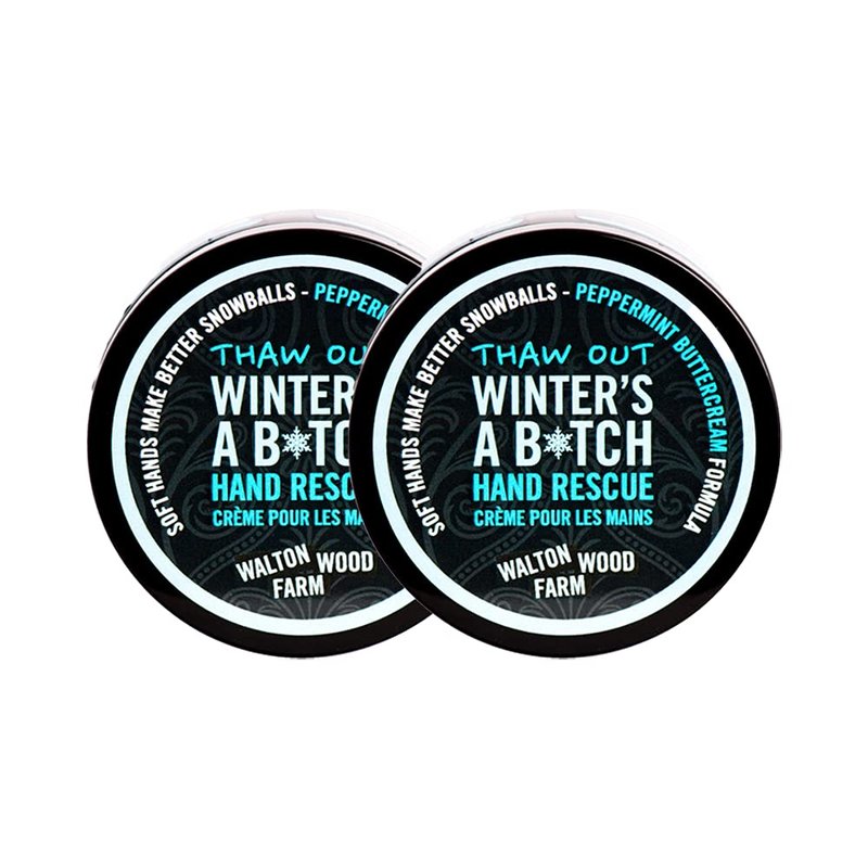 Walton Wood Farm, 4 oz Hand Rescue: (Winter's a B*tch (2 Pack))