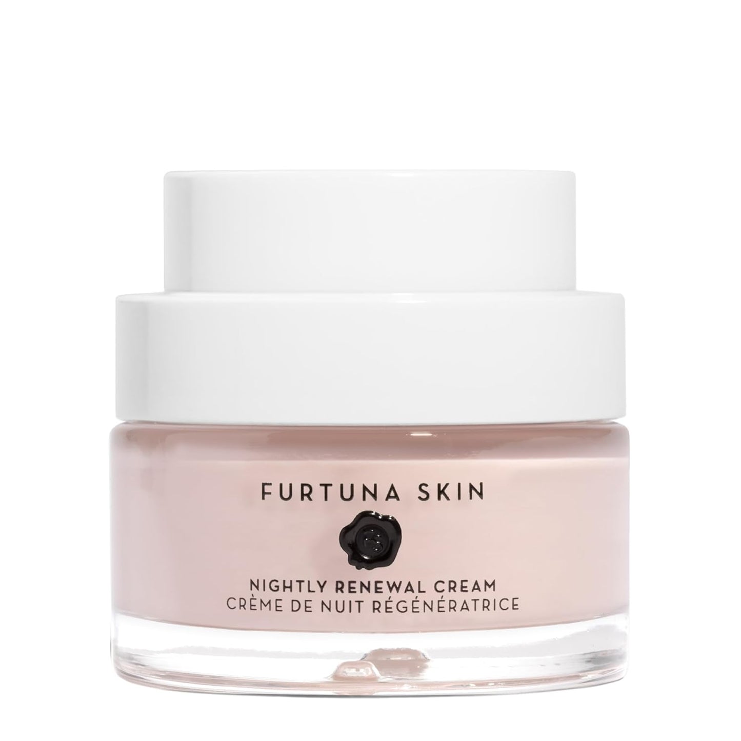 Furtuna Skin Nightly Renewal Cream - Vegan Overnight Moisturizer with Bakuchiol & Ceramide | Intensive Repair 1.7 oz